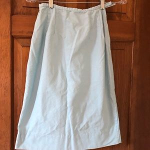3/$25 Vintage 90’s Blue White Stag Skirt